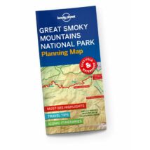 Cartographia Great Smoky Mountains Nemzeti Park útvonaltervező térkép Lonely Planet 9781788685955