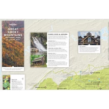 Cartographia Great Smoky Mountains Nemzeti Park útvonaltervező térkép Lonely Planet 9781788685955
