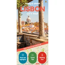 Cartographia Lisszabon laminált térkép 9781787017054