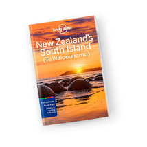 Cartographia Új-Zéland - Déli szigetek útikönyv Lonely Planet (angol) 9781787016064