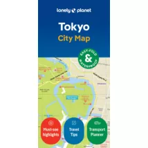 Cartographia Tokió laminált térkép 9781787017849