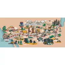 Journey Route 66 útikönyv Lonely Planet (angol)-9781837586653