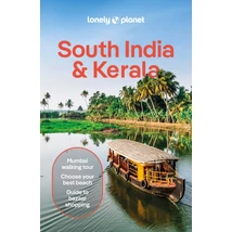 Cartographia Dél-India és Kerala útikönyv Lonely Planet (angol) 9781788683883