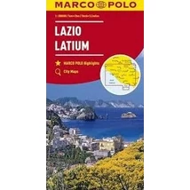 Cartographia Olaszország résztérkép 1:200 000 - Lazio 9783829739818