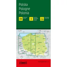 Cartographia Lengyelország térkép - Freytag-9783707922271