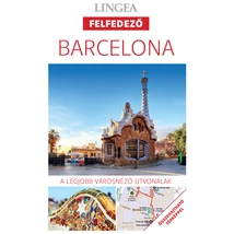 Cartographia Barcelona felfedező útikönyv térképpel 9789635051571