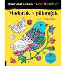 Cartographia Madarak és pillangók színező - Móra 9789634155836