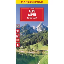 Cartographia Alpok térkép 9783575017628