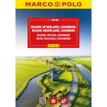 Cartographia Benelux atlasz-Marco Polo-9783575019080