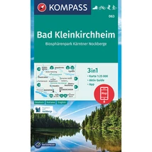 Cartographia K 063 Bad Kleinkirchheim turistatérkép 9783991213345
