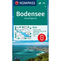 Cartographia K 1C Bodensee turistatérkép 9783991214755