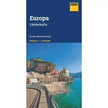 Cartographia Európa térkép - ADAC 9783826423369