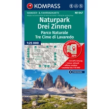 Cartographia Naturpark Drei Zinnen Turistatérkép 9783991545163