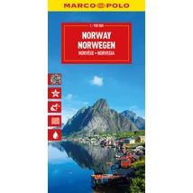 Cartographia Norvégia térkép 9783575022042