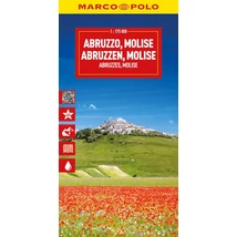 Cartographia Olaszország résztérkép 1:200 000 .- Abruzzen, Molise 9783575018816
