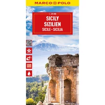 Cartographia Szicília térkép- Marco Polo-9783575021502