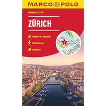 Cartographia Zürich várostérkép - Marco Polo 9783575018571