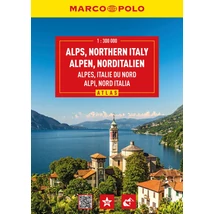 Cartographia Alpok/Észak-Olaszország atlasz 9783575022158