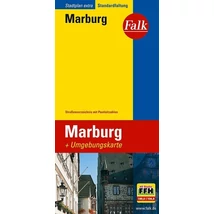 Cartographia Marburg és környéke térkép (Extra) - Falk 9783827924544