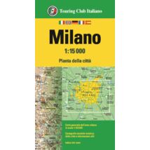 Cartographia Milánó várostérkép 9788836579259