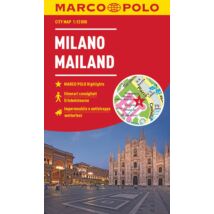 Cartographia Milánó várostérkép (Marco Polo) 9783829741767