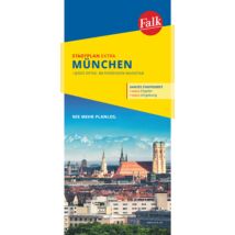 Cartographia München Extra várostérkép 9783827927033