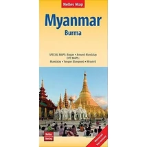 Cartographia Myanmar (Burma) térkép 9783865745033