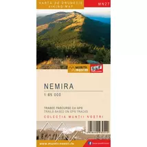 Cartographia Nemere-hegység turistatérkép MN 27 -  Schubert &amp; Franzke 5948490930542