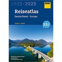 Cartographia - Németország, Európa úti atlasz - kötött - ADAC - 9783826422676