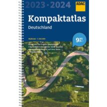 Cartographia - Németország Kompakt atlasz - ADAC - 9783826422720