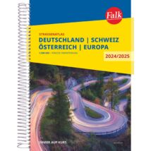 Cartographia-Németország, Svájc, Ausztria, Európa Strassen atlasz - 9783827900296