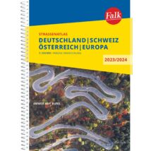 Cartographia Németország, Svájc, Ausztria, Európa Strassen atlasz - Falk 9783827904676