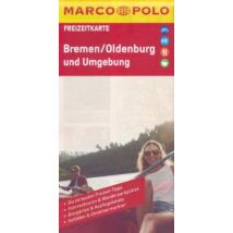Cartographia Németország szabadidőtérkép Németország szabadidőtérkép 10. Bréma, Oldenburg és környéke- Marco Polo - 9783829743570