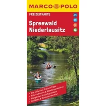 Németország szabadidőtérkép 20. Spreewald, Niederlausitz - Marco Polo - 9783829743846