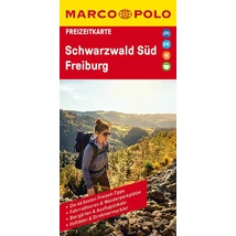 Németország szabadidőtérkép Németország szabadidőtérkép 40. Fekete-erdő déli rész - Marco Polo - 9783829743938