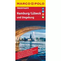 Cartographia Németország szabadidőtérkép 7. Hamburg, Lübeck és környéke- Marco Polo - 9783829743792
