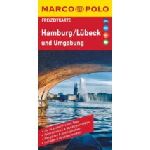 Cartographia Németország szabadidőtérkép 7. Hamburg, Lübeck és környéke- Marco Polo - 9783829743792
