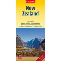 Cartographia Új-Zéland térkép 9783865745071