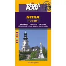 Cartographia Nyitra (Nitra) várostérkép 9788080670078