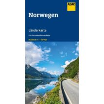 Cartographia Norvégia térkép - ADAC 9783826426032
