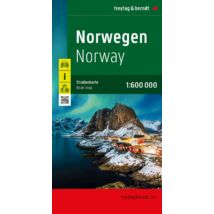 Cartographia Norvégia térkép (Freytag) 9783707921618