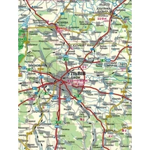 Cartographia - Nyugat-Ukrajna, Lviv Comfort térkép - 9788381900836