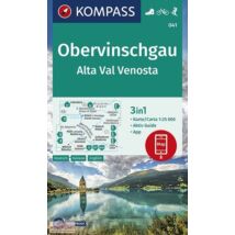 Cartographia K 041 Obervinschgau - Alta Val Venosta turistatérkép 9783990446171