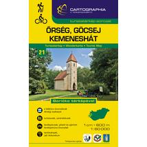 Cartographia Őrség, Göcsej, Kemeneshát turistatérkép [21] 9789633529317