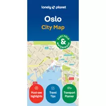Cartographia Oslo laminált térkép 9781787016095