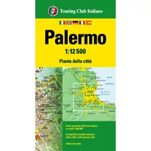 Cartographia Palermo várostérkép - TCI - 9788836578047