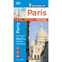 Cartographia Párizs térkép pocket 0050 9782067211520