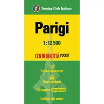 Cartographia Párizs mini várostérkép - TCI - 9788836577057