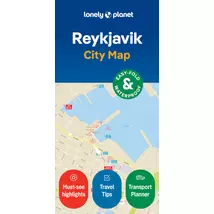 Cartographia Reykjavik laminált térkép 9781787016347