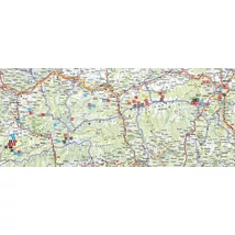 Cartographia Románia, Dél-Kárpátok (Rumänien - Südkarpaten) Rother túrakalauz (német) - 9783763344673